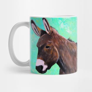 Donkey Painting Mug